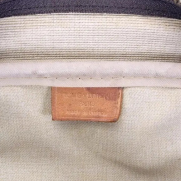 LOUIS VUITTON Monogram Deauville Top Handle Double Strap HandBag LV Authentic - Picture 5 of 10